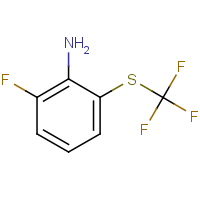 2-fluoro-6-(trifluoromethylthio)aniline