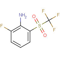 2-fluoro-6-(trifluoromethylsulphonyl)aniline