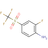 2-fluoro-4-(trifluoromethylsulphonyl)aniline