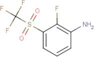 2-fluoro-3-(trifluoromethylsulphonyl)aniline