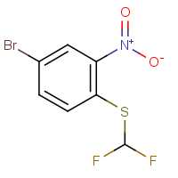 4-bromo-2-nitrophenyl difluoromethyl sulphide