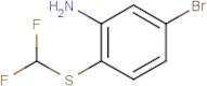 5-bromo-2-(difluoromethylthio) aniline