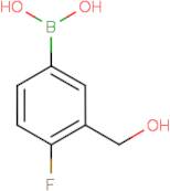 4-Fluoro-3-(hydroxymethyl)benzeneboronic acid