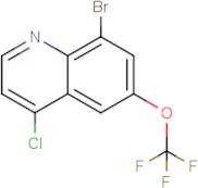 8-Bromo-4-chloro-6-(trifluoromethoxy)quinoline