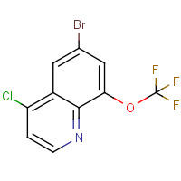 6-Bromo-4-chloro-8-(trifluoromethoxy)quinoline