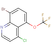 8-Bromo-4-chloro-5-(trifluoromethoxy)quinoline