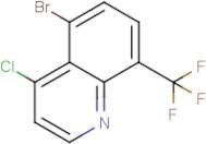 5-Bromo-4-chloro-8-(trifluoromethyl)quinoline