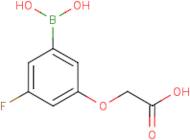 3-(Carboxymethoxy)-5-fluorobenzeneboronic acid