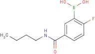 5-(Butylcarbamoyl)-2-fluorobenzeneboronic acid