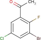 1-(3-Bromo-5-chloro-2-fluorophenyl)ethanone