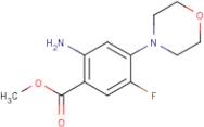 Methyl 2-Amino-5-fluoro-4-morpholinobenzoate