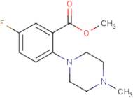 Methyl 5-Fluoro-2-(4-methylpiperazino)benzoate