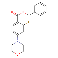 Benzyl 2-Fluoro-4-morpholinobenzoate