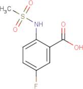 5-Fluoro-2-(methylsulfonamido)benzoic acid