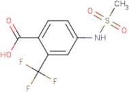 4-(Methylsulfonamido)-2-(trifluoromethyl)benzoic acid