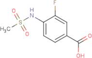 3-Fluoro-4-(methylsulfonamido)benzoic acid