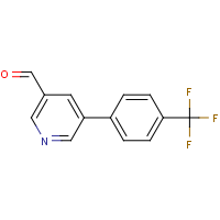 5-[4-(Trifluoromethyl)phenyl]-3-pyridinecarbaldehyde