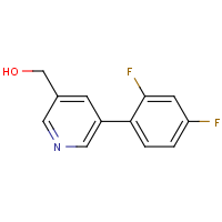 [5-(2,4-Difluorophenyl)-3-pyridyl]methanol