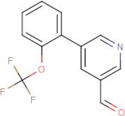 5-[2-(Trifluoromethoxy)phenyl]-3-pyridinecarbaldehyde