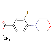 Methyl 3-Fluoro-4-morpholinobenzoate