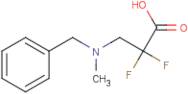 3-[Benzyl(methyl)amino]-2,2-difluoropropanoic acid