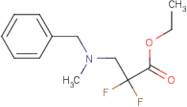 Ethyl 3-[Benzyl(methyl)amino]-2,2-difluoropropanoate