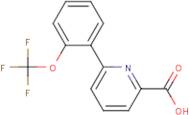 6-[2-(Trifluoromethoxy)phenyl]-2-pyridinecarboxylic acid