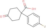 1-(4-Fluorophenyl)-4-oxocyclohexanecarboxylic acid