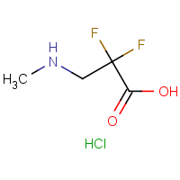 2,2-Difluoro-3-(methylamino)propanoic acid hydrochloride