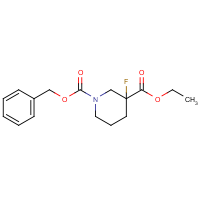 Ethyl 1-Cbz-3-fluoropiperidine-3-carboxylate