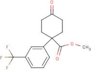 Methyl 4-Oxo-1-[3-(trifluoromethyl)phenyl]cyclohexanecarboxylate