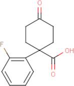 1-(2-Fluorophenyl)-4-oxocyclohexanecarboxylic acid