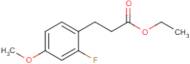 Ethyl 3-(2-Fluoro-4-methoxyphenyl)propanoate