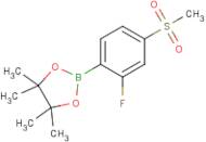 2-Fluoro-4-(methylsulfonyl)phenylboronic acid Pinacol Ester