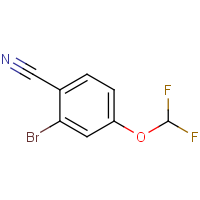 2-Bromo-4-(difluoromethoxy)benzonitrile