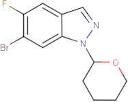 6-Bromo-5-fluoro-1-(tetrahydro-2H-pyran-2-yl)-1H-indazole