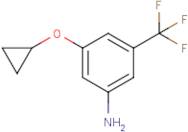 3-Cyclopropoxy-5-(trifluoromethyl)aniline