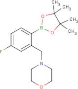 4-Fluoro-2-(morpholinomethyl)phenylboronic acid Pinacol Ester