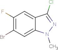 6-Bromo-3-chloro-5-fluoro-1-methyl-1H-indazole