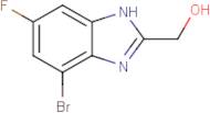 4-Bromo-6-fluoro-2-(hydroxymethyl)benzimidazole