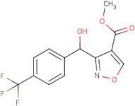 Methyl 3-[Hydroxy[4-(trifluoromethyl)phenyl]methyl]isoxazole-4-carboxylate