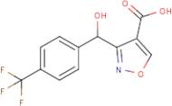 3-[Hydroxy[4-(trifluoromethyl)phenyl]methyl]isoxazole-4-carboxylic acid