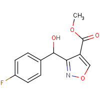 Methyl 3-[(4-Fluorophenyl)(hydroxy)methyl]isoxazole-4-carboxylate