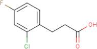 3-(2-Chloro-4-fluorophenyl)propanoic acid