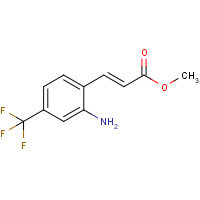 Methyl (E)-3-[2-Amino-4-(trifluoromethyl)phenyl]acrylate