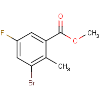 Methyl 3-Bromo-5-fluoro-2-methylbenzoate