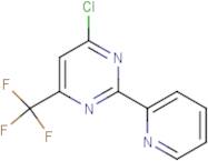 4-Chloro-2-(pyridin-2-yl)-6-(trifluoromethyl)pyrimidine