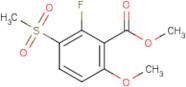 Methyl 2-Fluoro-6-methoxy-3-(methylsulfonyl)benzoate