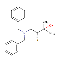 (R)-4-(Dibenzylamino)-3-fluoro-2-methyl-2-butanol