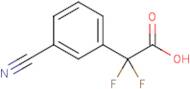 2-(3-Cyanophenyl)-2,2-difluoroacetic acid